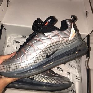 Nike Air Max 720 Kids 7 Silver Reflective